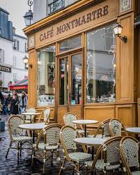 Cafe Montmartre Travel La Vie Parisienne Paris Parisian French France City Of Lights Typical Day Str Paris Cafe France City Paris Photography