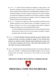 Ministerul finanțelor publice a publicat pe data de 16 noiembrie un proiect de ordin privind modificarea și completarea ordinului nr. EvidenÅ£a PopulaÅ£iei InformaÅ£ii Privind Actele De Identitate Primaria Feldioara