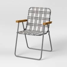 You can use the best folding lawn chairs outside your house for pure relaxation. Folding Patio Webstrap Chair Gray Room Essentials Target