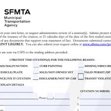 Probably is requested most often when there has been a plea bargain, and if it was a felony knocked down to a misdemeanor, it would s. Contest A Citation Sfmta
