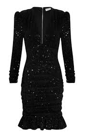 Mona Ruched Mini Dress By Rebecca Vallance Moda Operandi In 2020 Dresses Cheap Black Dress Fashion
