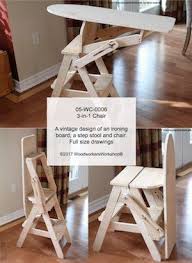 3 In 1 Chair Woodworking Plan Woodworking Plan Chair Woodworking Plans Easy Woodworking Projects Woodworking Furniture