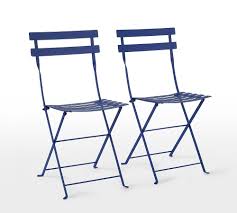 Fermob Metal Bistro Chair Set Of 2 Metal Bistro Chairs Bistro Chairs Fermob