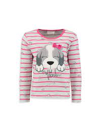 aplikeli tisort 7k8735z4 745 lc waikiki kiz bebek giysileri cocuk giyim tisort modelleri