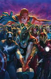 Alex ross's marvel delivers three stories featuring some of the avengers' greatest heroes, exploring the vast history of the marvel universe. Avengers 700 Marvel Art By Alex Ross