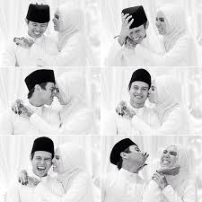 Aku sebenarnya tidak senang dengan permainan yang perlahan. Foto Cantik Perkahwinan Blogger Cik Epal Ami Jofli