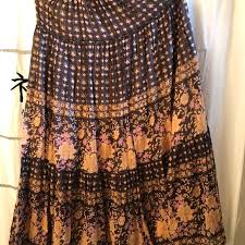 Shopandbox Buy Spell The Gypsy Desert Rose Raven Maxi Skirt Xs From Us