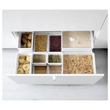Ikea Tillsluta Dry Food Jar With Lid White Ikea Food Storage Ikea Kitchen Organization Ikea Food