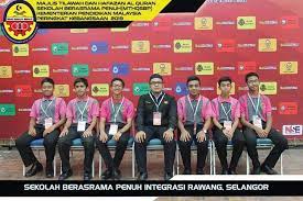 Senarai ranking sbp dan ranking mrsm terbaik 2018 bagi keputusan spm 2017. Sbpi Rawang Keputusan Majlis Tilawah Hafazan Al Quran Sekolah Berasrama Penuh Mthqsbp Kementerian Pendidikan Malaysia Peringkat Kebangsaan 2019