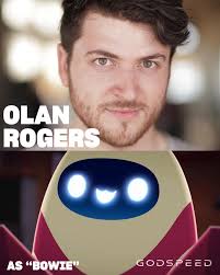 OlanRogers, creator of Godspeed and Final Space, voice of Gary Goodspeed 🍪  and so many more, is voicing the crooning karaoke bot, Bowie! 🎤 Godspeed  has been out in the world for