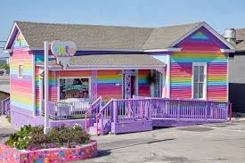 Cute Nail Studio Rainbow Nail Art Nail Studio Nail Salon Decor