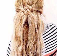 6 Easy Labor Day Hairstyles No Labor Required Hair Styles Wedding Hair Down Hair Knot Tutorial