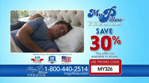 With our my pillow promo codes, customer can get discount in average of $4 for entire orders. My Pillow Premium Tv Commercial Enjoy Deep Sleep Ispot Tv