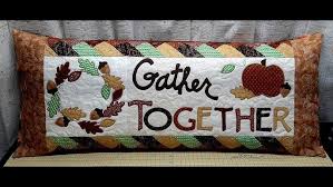 Gather Together Bench Pillow Part 1 Piecing the Borders and Top October 2,  2022