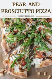 Pear And Prosciutto Pizza Recipe Chisel Fork Recipe Prosciutto Pizza Prosciutto Pizza Recipes Healthy Pizza Toppings