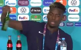 It doesnt have a label on it, so they're probably more willing to let it slide than risk the backlash of penalizing ronaldo for telling children to. 6w6zmvol4eza1m