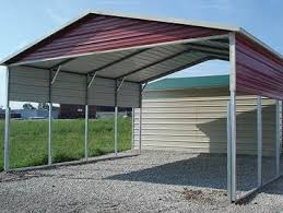 Building a large free standing carport is a great addition, as it will keep your car dry. All Steel Carports Tuff Stuff Sales Service Middletown In 765 354 4151