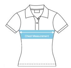 Female Polo Shirt Size Chart