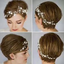Looking for the perfect wedding hairstyle for short hair updo for your big day? Best Short Hairstyles For Wedding You Should See Crazyforus