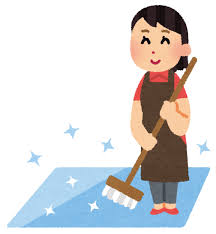 清潔な床のイラスト | かわいいフリー素材集 いらすとや