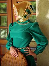 Iki Renkli Hazir Turban 106112 Dore Zehrace Musluman Modasi Islami Moda Musluman Elbisesi