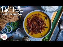 Dal Tadka Recipe Restaurant Style Double Dal Tadka Chef Sanjyot Keer Youtube Resep Makanan Makanan Koki