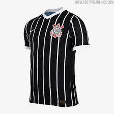 Zeige jeder für welches team dein herz schlägt und hole dir das trikot deiner lieblingsmannschaft jetzt im kickershop Corinthians 20 21 Auswartstrikot Veroffentlicht Nur Fussball
