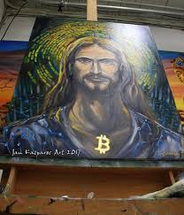 Ver urges developers to build the tools. Bitcoin Jesus My First Crypto Painting Cast In 24 Karat Gold Steemkr
