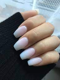 New Nails French Ombre French Fade Faded Nails Ombre Nails Thanksgiving Nails