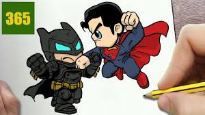 The lego batman is a child's favorite toy. How To Draw A Batman Superman Cute Easy Step By Step Drawing Lessons For Kids