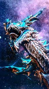 Galaxy Dragon Video Dragon Wallpaper Iphone Dragon Artwork Fantasy Dragon Artwork