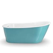 They are a popular choice for customers looking for expanded design options and flexibility of placement in addition to making a strong style statement. Maax Sax 5 Ft Freestanding Bath Tub In White With Aqua Apron 105823 000 002 103 At The Home Free Standing Bath Tub Free Standing Bath Soaker Tub Free Standing