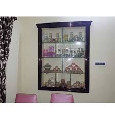 Showing relevant, targeted ads on and off etsy. Wood And Glass Wall Mounted Wooden Showcase Rs 650 Square Feet Limra Interiors Exteriors Id 20036519997