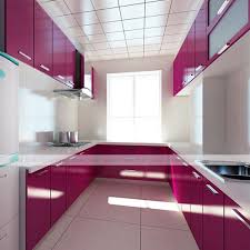 Yazi Glossy Purple Kitchen Cupboard Door Drawer Liners Wardrobe Cover 3 Sizes