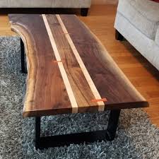 Walnut Live Edge Coffee Table K Heaton Design Live Edge Wood Table Wood Slab Table Live Edge Coffee Table