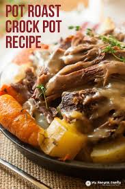 Paleo Pot Roast Slow Cooker Recipe My Natural Family Recipe Easy Pot Roast Pot Roast Recipes Recipes