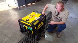 The champion power equipment 71531 dual fuel portable generator is equipped with a 439 cc champion single cylinder 4 stroke ohv engine with a cast iron sleeve. Champion 7500 Watt Dual Fuel Generator Review Youtube