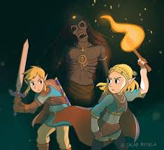 The Legend Of Zelda Breath Of The Wild Sequel Legend Of Zelda Breath Of The Wild Sequel Inspired Art Princess Zelda Link Corpse Ganondorf Botw 2 By Legend Of Zelda Princess Zelda Breath Of The Wild