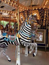 Carousel Zebra Milwaukee County Zoo Milwaukee Wisconsin Milwaukee County Milwaukee Carousel
