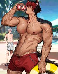 Yaoi porn comics Genshin Impact Itto Gorou Page 2