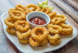 Crispy Fried Calamari Recipe Fried Calamari Calamari Recipes Calamari
