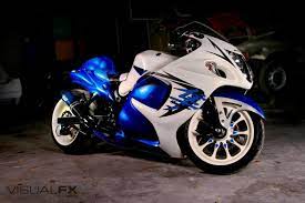 Blue White Suzuki Hayabusa Http Www Pashnitbusa Com Pashnit Hayabusa Hayabusa Motorcycle Hyabusa Motorcycle Custom Sport Bikes