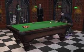 Mod The Sims Victorian Pool Table In 2020 Pool Table Antique Pool Tables Victorian