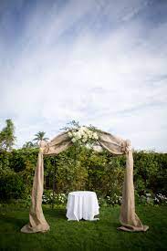 70 Burlap Wedding Ideas To Bring A Warm Rustic Feel Wedding Arch Rustic Wedding Arch Flowers Burlap Wedding