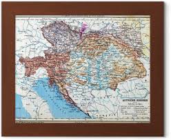 Un planisferio celeste es un mapa estelar y de constelaciones formado por dos discos ajustables que giran sobre un pivote común, que permiten identificar las constelaciones y estrellas visibles a cualquier hora y día del año, ayudando al astrónomo en su reconocimiento de la esfera celeste. Poster El Mapa De Austria Hungria Pixers Vivimos Para Cambiar