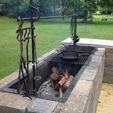 Top 60 Best Outdoor Kitchen Ideas Chef Inspired Backyard Designs Outdoor Bbq Backyard Fire Pit Grill