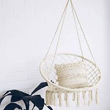 pin by rana alassal on amazon swinging chair macrame hanging chair hanging swing chair