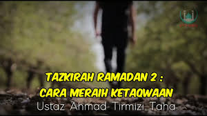 Puasa wajib ramadhan adalah puasa dengan hukum wajib 'ain yang harus dilakukan oleh setiap orang islam beriman di bulan ramadan yang telah dewasa (akil balig), waras, mampu, merdeka dan tidak dalam safar sesuai dengan perintah langsung dari allah swt dalam firmannya di dalam kita suci. Tazkirah Ramadan 5 Minit 2 Cara Meraih Ketaqwaan Youtube