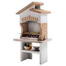 Barbecue intérieur ou extérieur ? Barbecue Fixe Charbon De Bois En Pierre Tupai Palazzetti Pas Cher A Prix Auchan