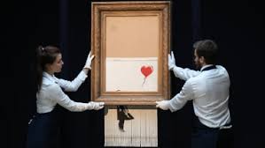 A few years ago, i secretly built a shredder into a painting. Banksy And The Tradition Of Destroying Art Cnn Style